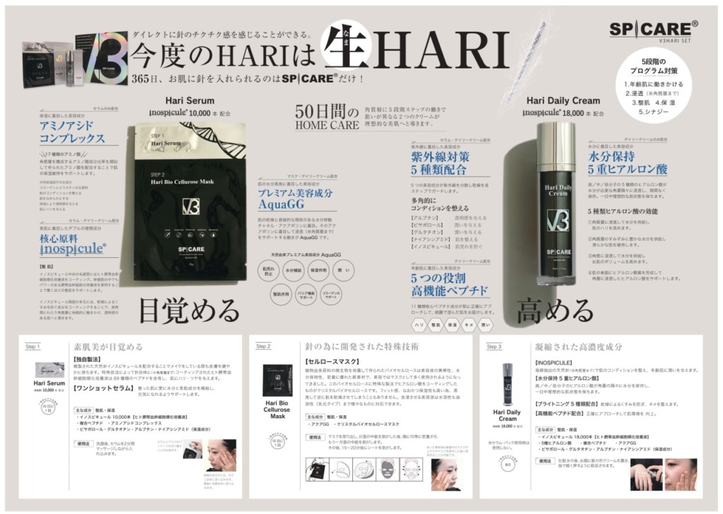 堅実な究極の V3 SPICARE Hari Daily Cream HT デイリークリーム